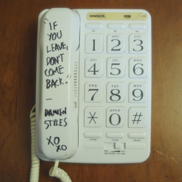 'If You Leave, Don't Come Back' cover art