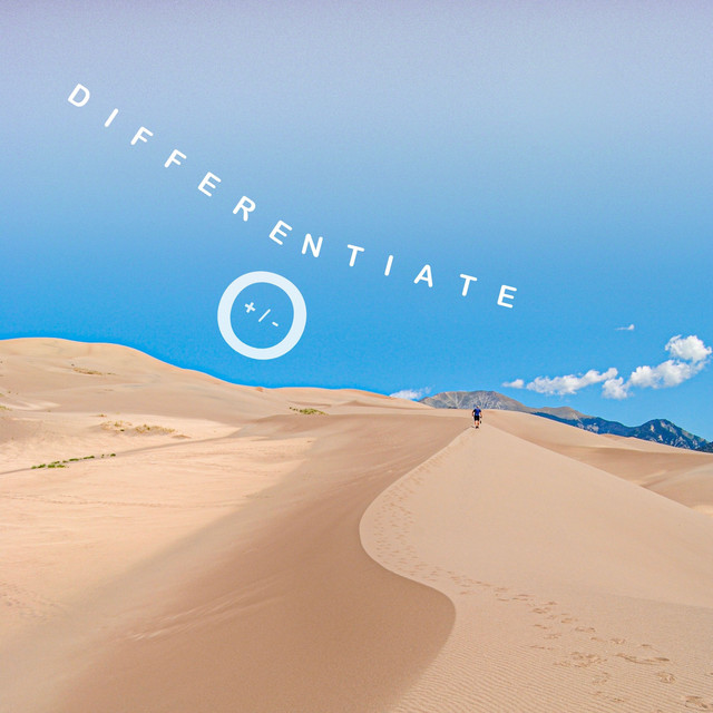 'Differentiate (+/-)' cover art