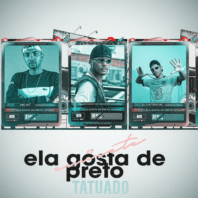 'Ela Gosta de Preto Tatuado' cover art
