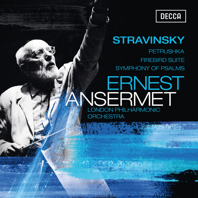 'Stravinsky: Petruska; Firebird Suite; Symphony of Psalms' cover art