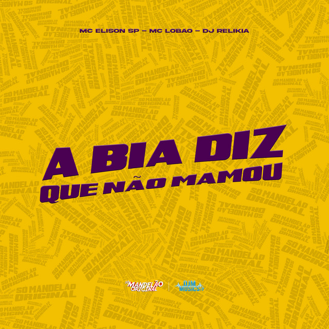 'A Bia Diz Que Não Mamou' cover art