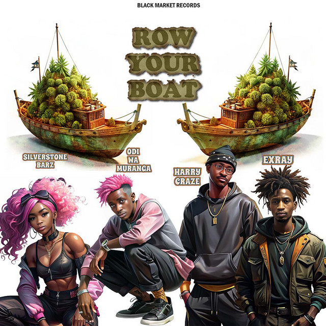 'Row Your Boat' cover art