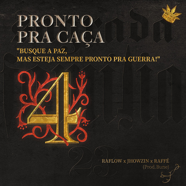 'Pronto pra caça' cover art