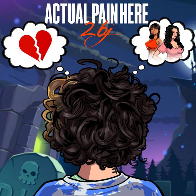 'Actual Pain Here' cover art