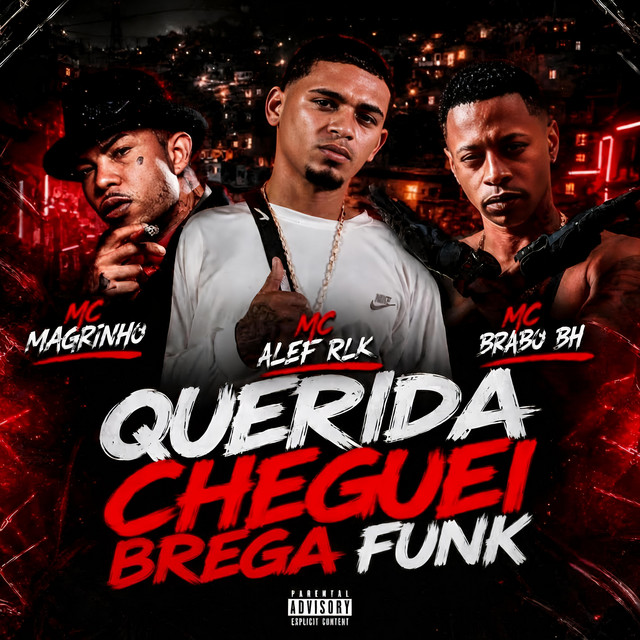 'Querida Cheguei Brega Funk' cover art