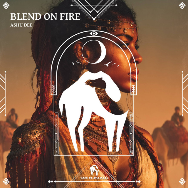 'Blend on Fire' cover art