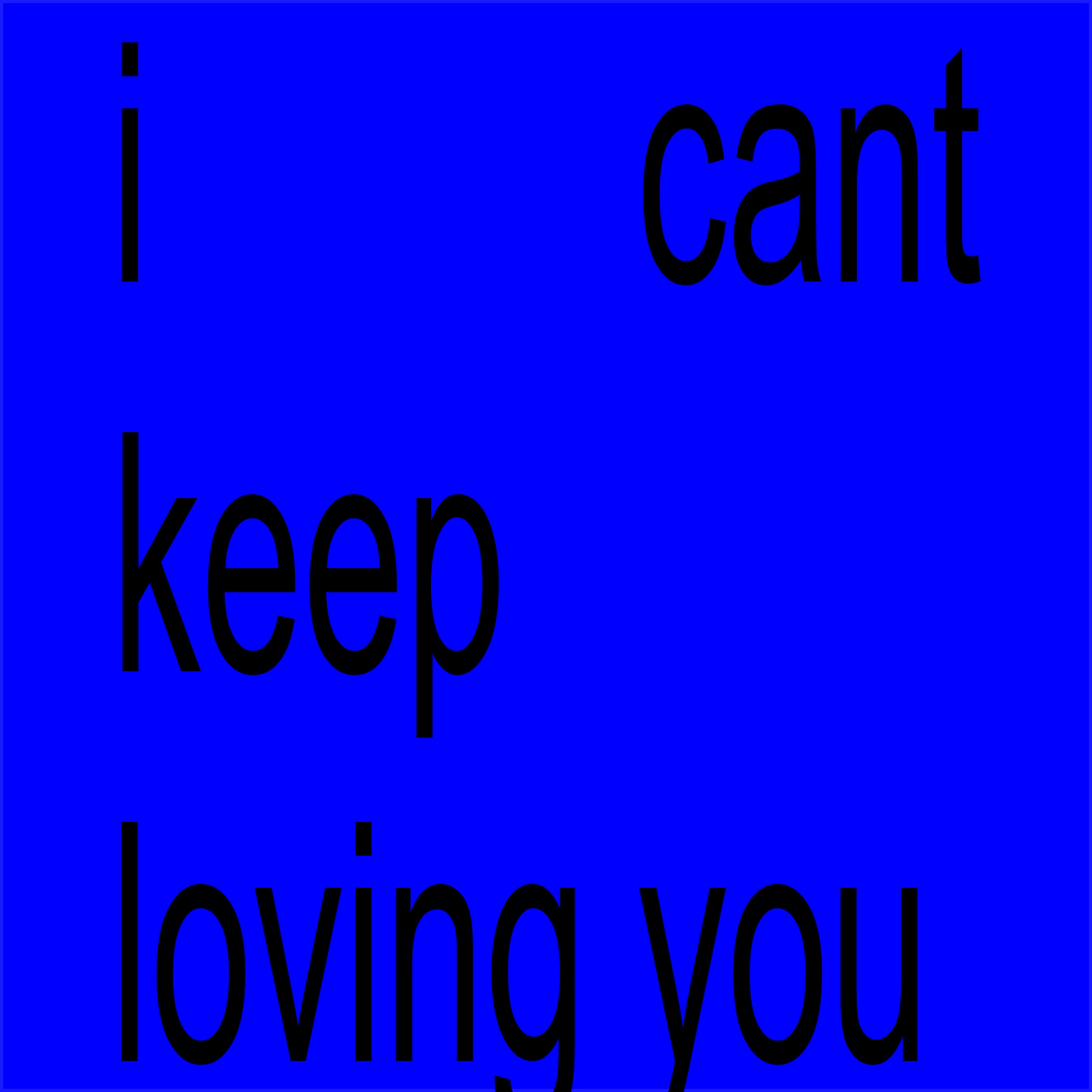 STOP LOVING YOU cover art
