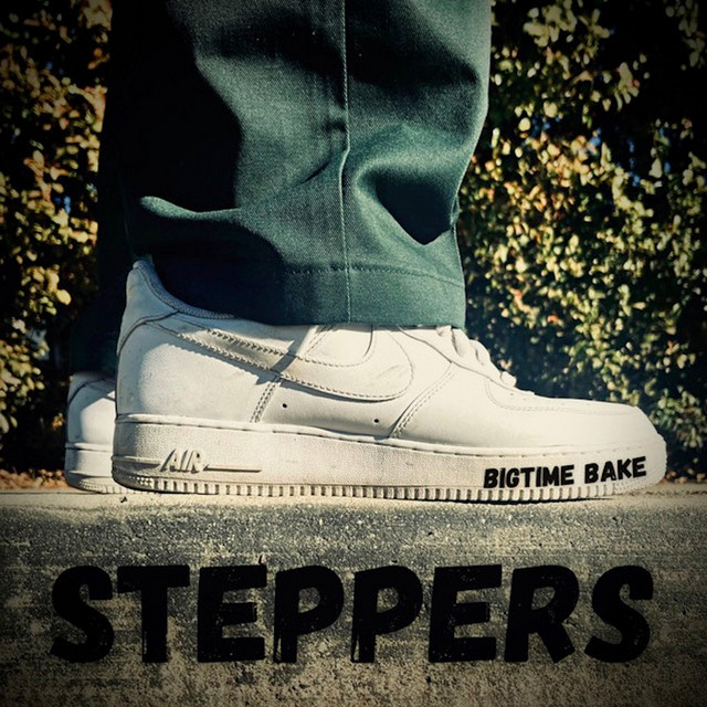 'Steppers' cover art