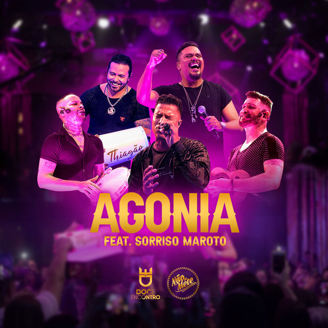 'Agonia (Ao Vivo)' cover art