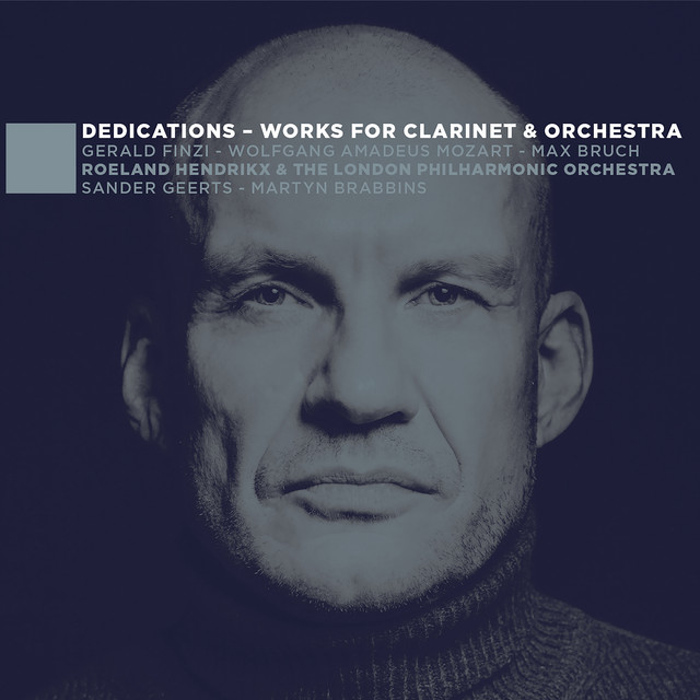 'Dedications - Works for Clarinet & Orchestra' cover art