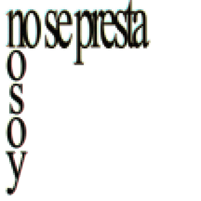 nosoy - Official Artist Photo