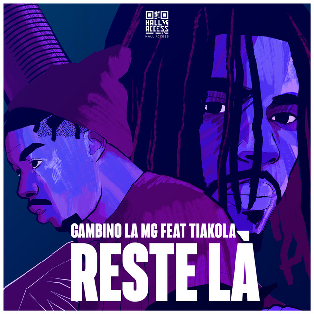 'Reste-là (feat. Tiakola)' cover art