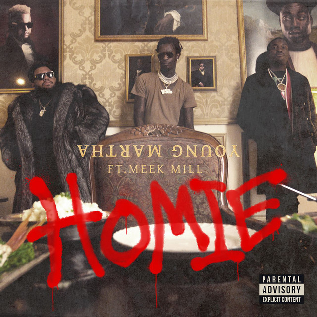 'Homie (feat. Meek Mill)' cover art