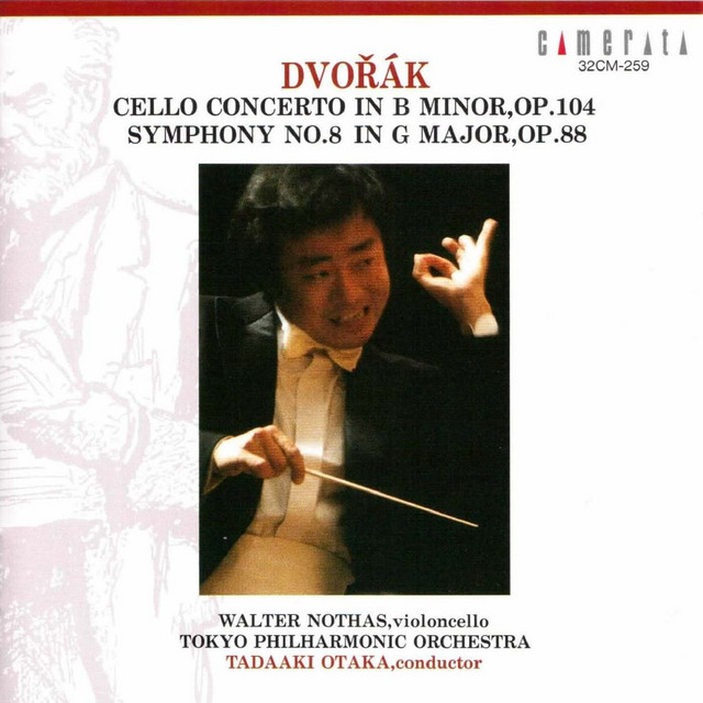 'Dvořák: Cello Concerto & Symphony No. 8' cover art