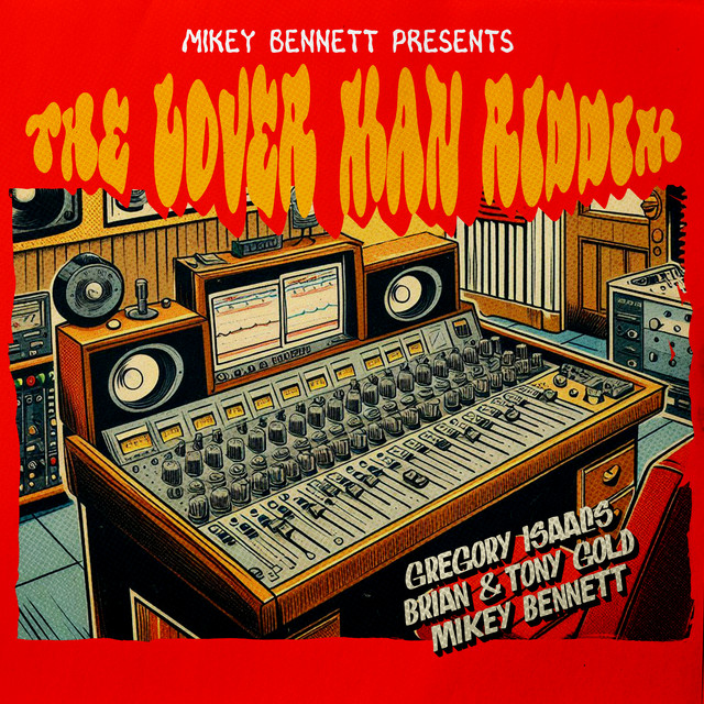'Mikey Bennett Presents: The Lover Man Riddim' cover art