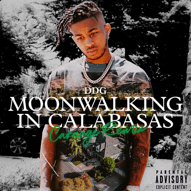 'Moonwalking in Calabasas (Carnage Remix)' cover art