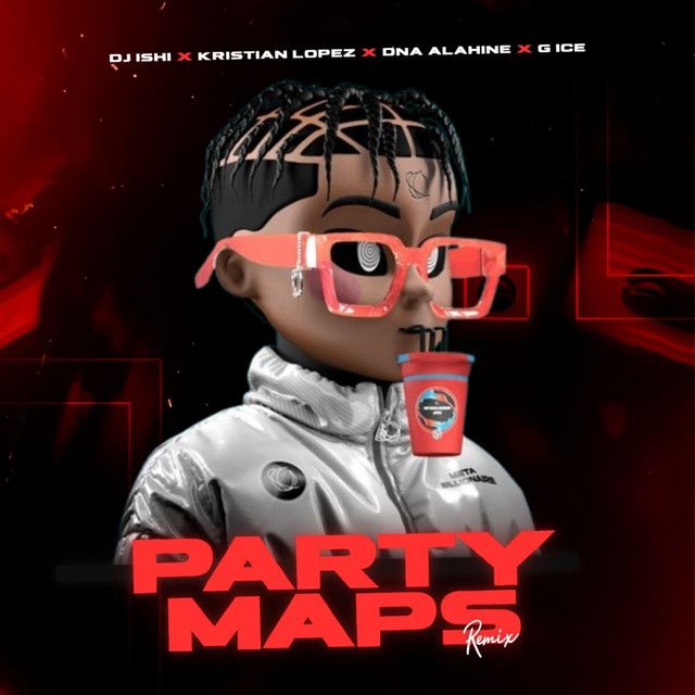 'Party Maps (Remix)' cover art