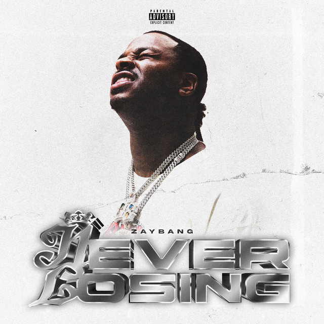 'Never Losing' cover art