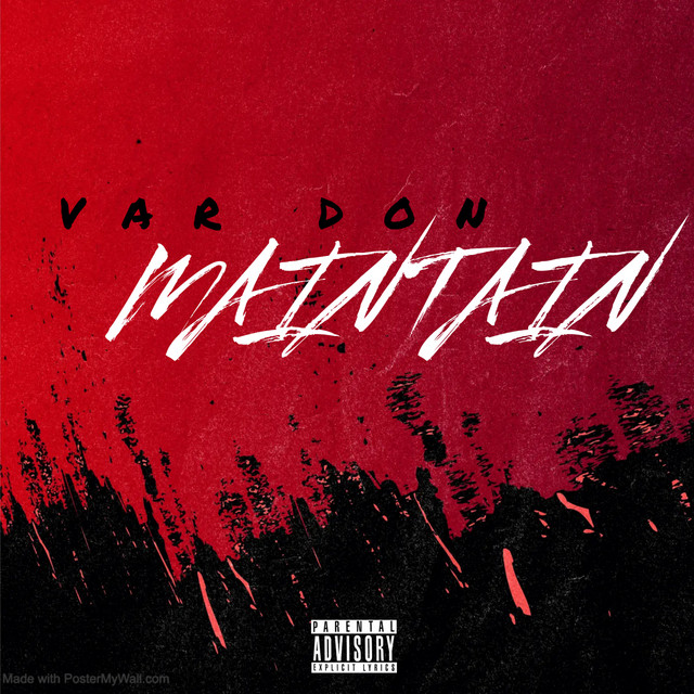 'Maintain' cover art