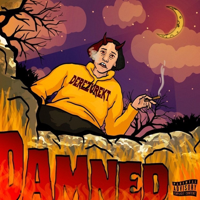 'DAMNED' cover art