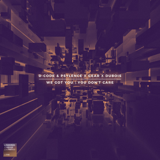 'We Got You / You Don't Care' cover art