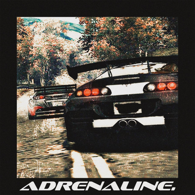 'adrenaline.' cover art