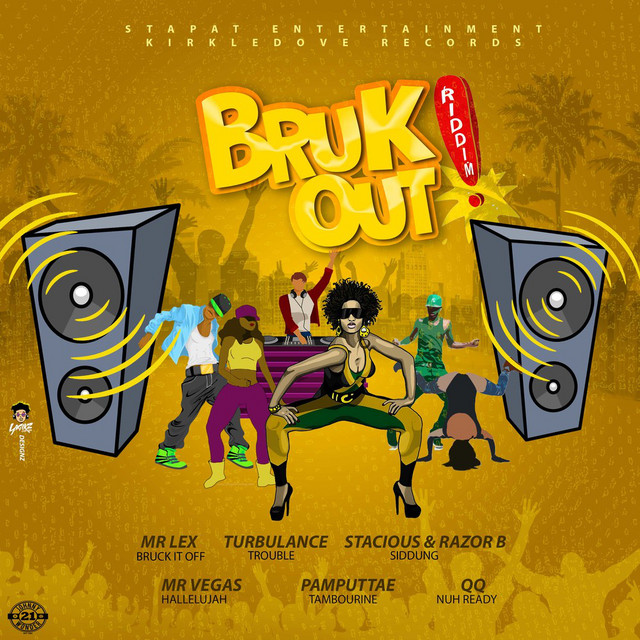 'Bruk out Riddim' cover art