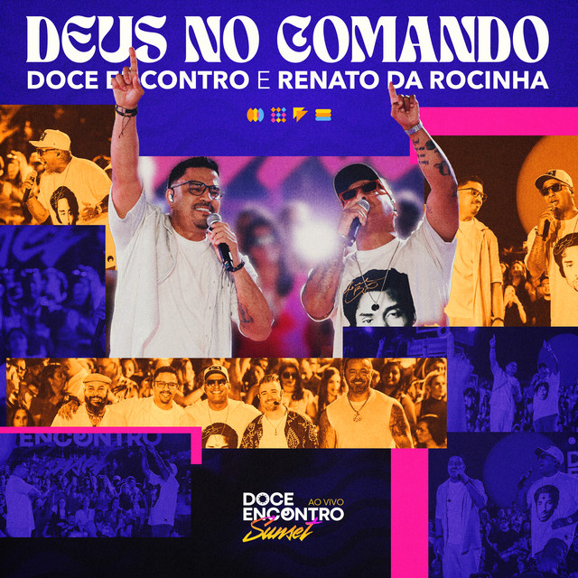 'Deus No Comando (Ao Vivo)' cover art