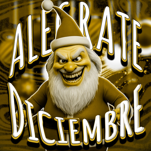 'Alegrate Diciembre (Slowed Reverb)' cover art