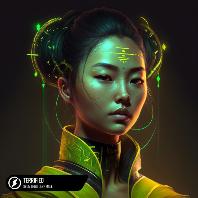 'Terrified' cover art