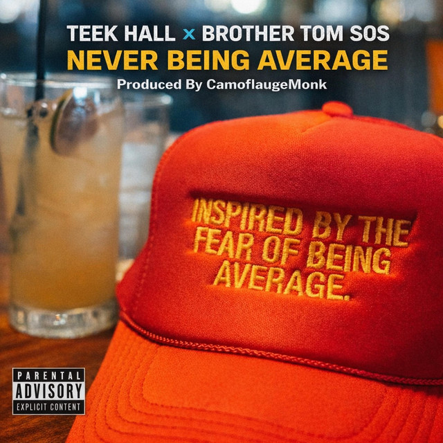 'Never Being Average' cover art