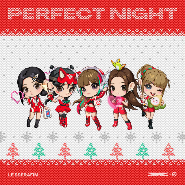 'Perfect Night (Holiday Remix)' cover art