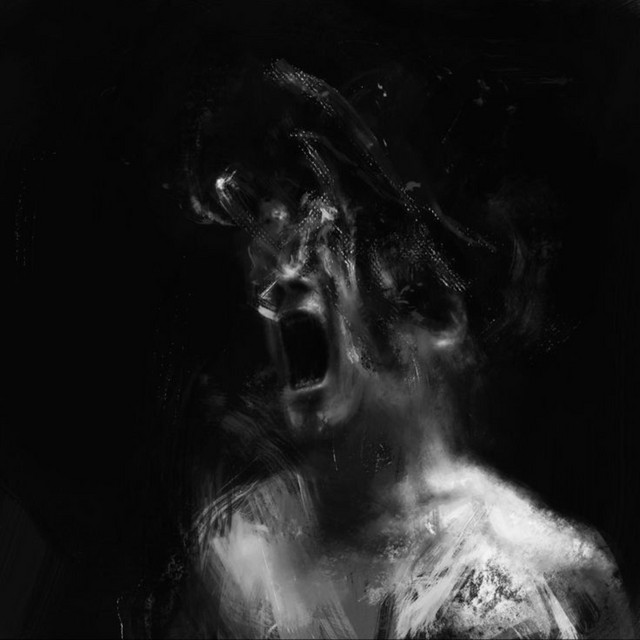 'darkness overwhelms me, and hell awaits!' cover art