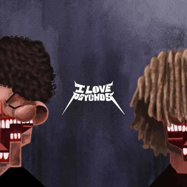 'I LOVE PSYCHOS' cover art