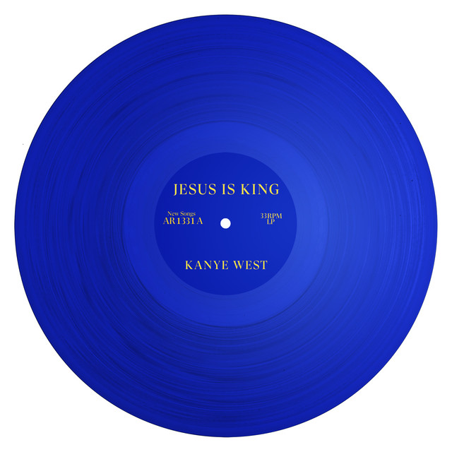 'JESUS IS KING' cover art