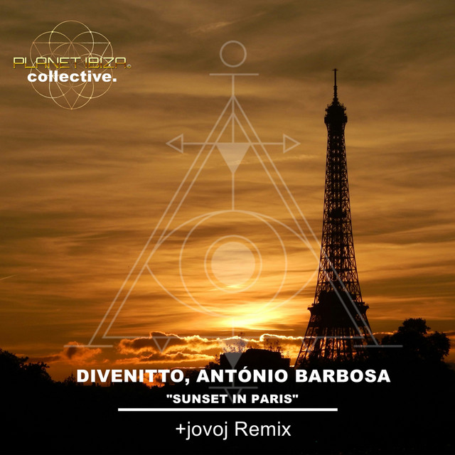 'Sunset in Paris' cover art