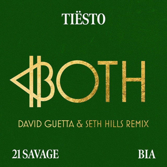 'BOTH (David Guetta & Seth Hills Remix)' cover art
