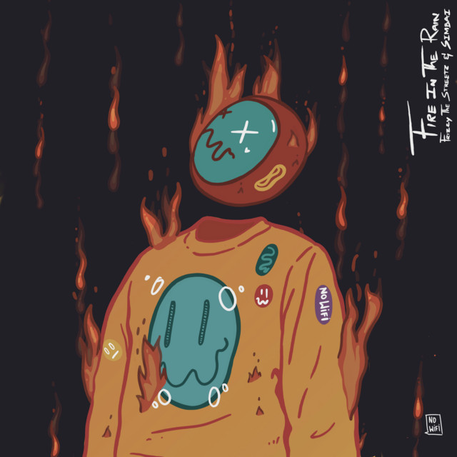 'Fire In The Rain' cover art