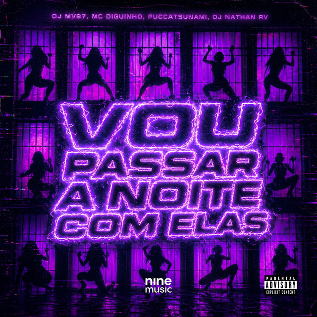 'VOU PASSAR A NOITE COM ELAS' cover art