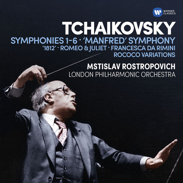 'Tchaikovsky: Symphonies Nos 1-6, Manfred Symphony, Overtures & Rococo Variations' cover art