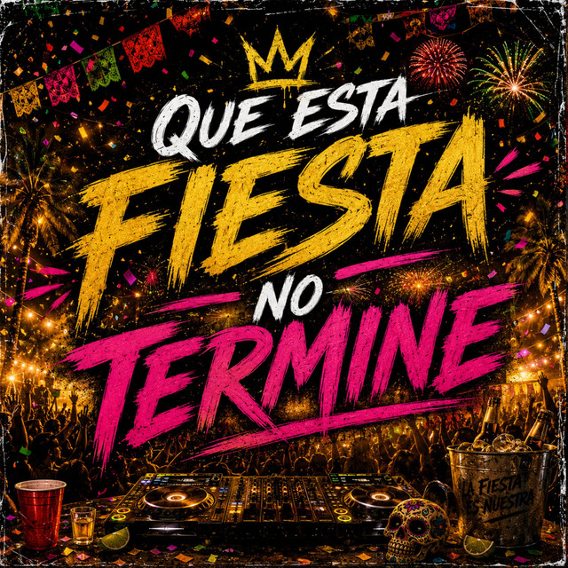 'Que esta FIESTA no TERMINE' cover art