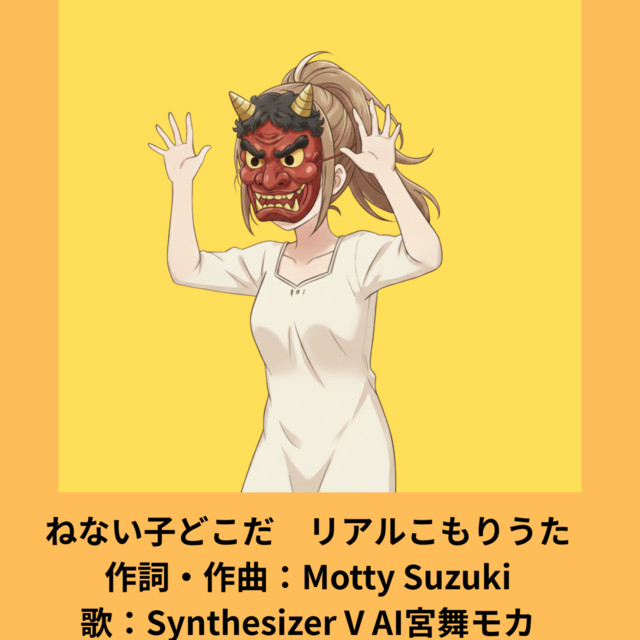 'Where is the Naughty Child? The Scary Lullaby' cover art