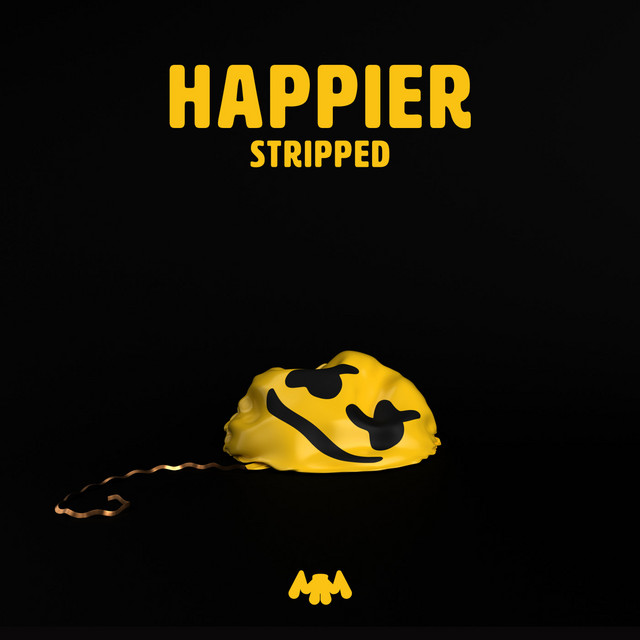 'Happier (Stripped)' cover art