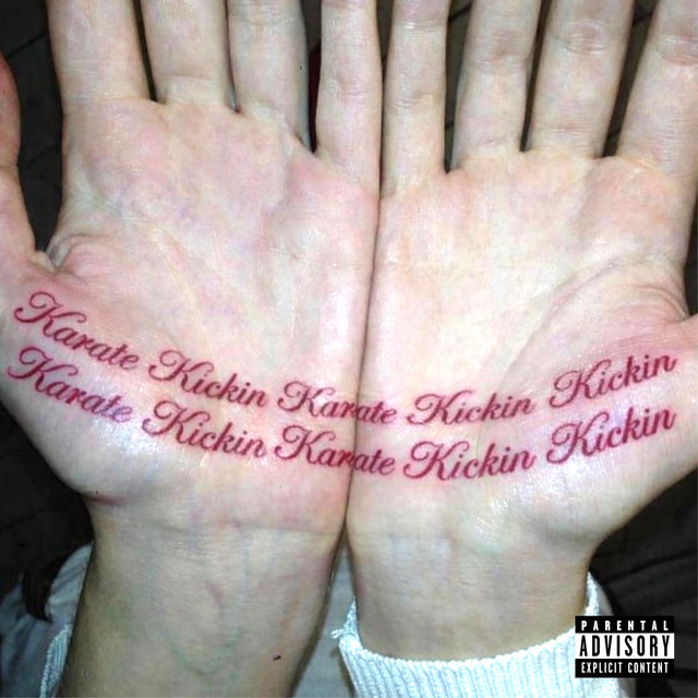 'KARATE KICKIN' cover art