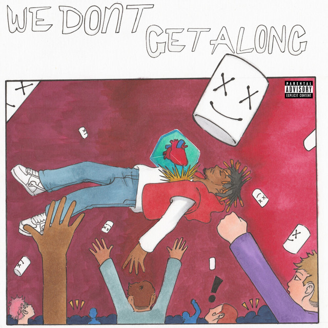 'We Don’t Get Along (with Marshmello)' cover art