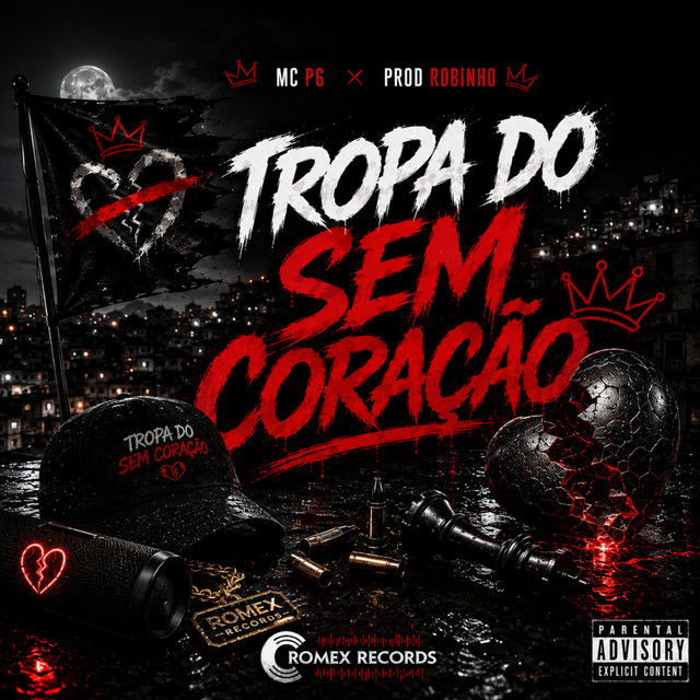 'Tropa do sem coração' cover art