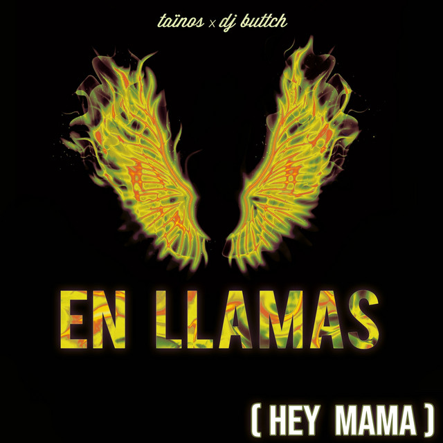 'En Llamas (Hey Mama)' cover art