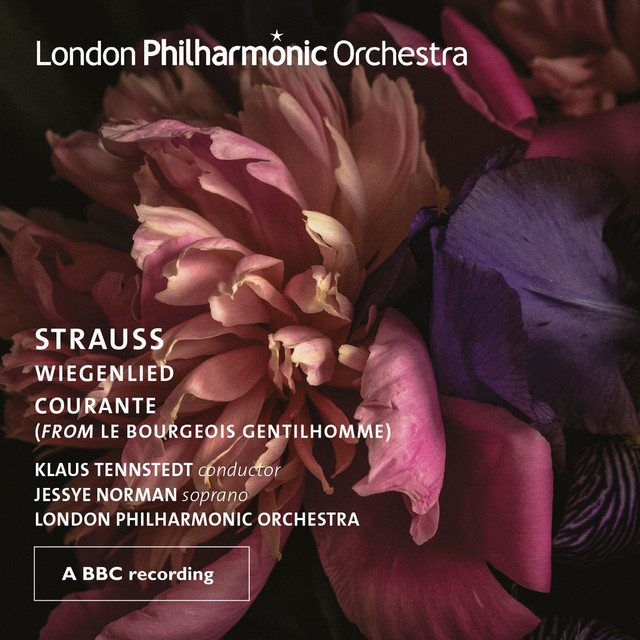 'Strauss: 5 Lieder, Op. 41 & Le Bourgeois Gentilhomme suite (Live)' cover art