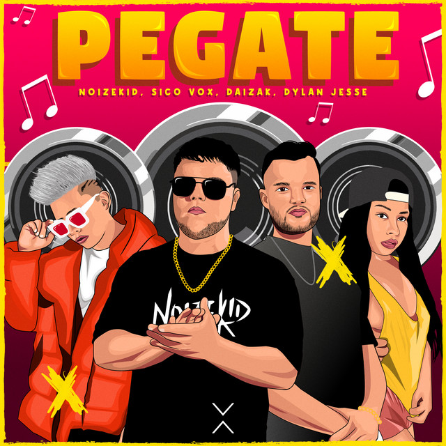'Pégate' cover art