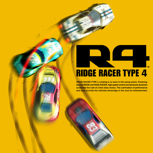 'R4 -RIDGE RACER TYPE4- Original Soundtrack' cover art